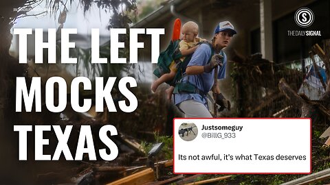 Democrats Say Texas Flood Victims Got What They Deserved | Elise McCue