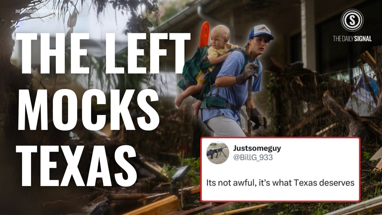 Democrats Say Texas Flood Victims Got What They Deserved | Elise McCue