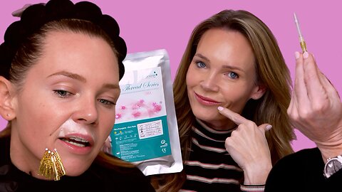 I Tried Lip Threads for Lip Definition Before & After!