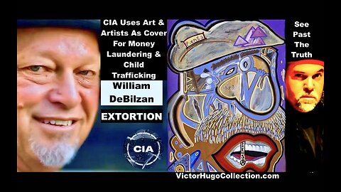 Jackson Pollock CIA William DeBilzan Victor Hugo Expose Michael Flynn PJ Schrantz Child Trafficking