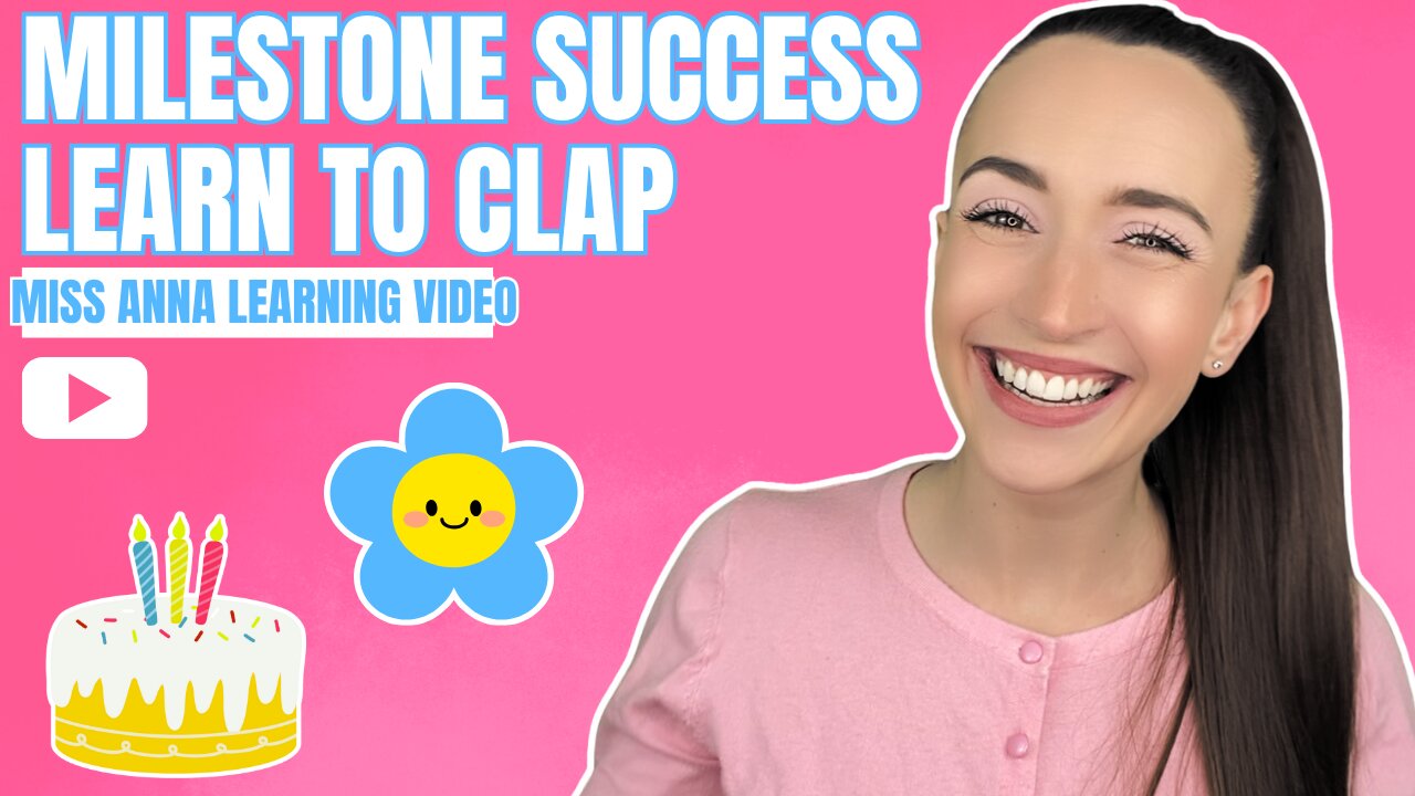 Clap With Me! 👋 Interactive Educational Video for Babies & Toddlers - Songs & Rhymes, Speech & More!