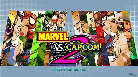 Marvel vs. Capcom 2 arcade playthrough (Cyclops/Captain America/Guile)