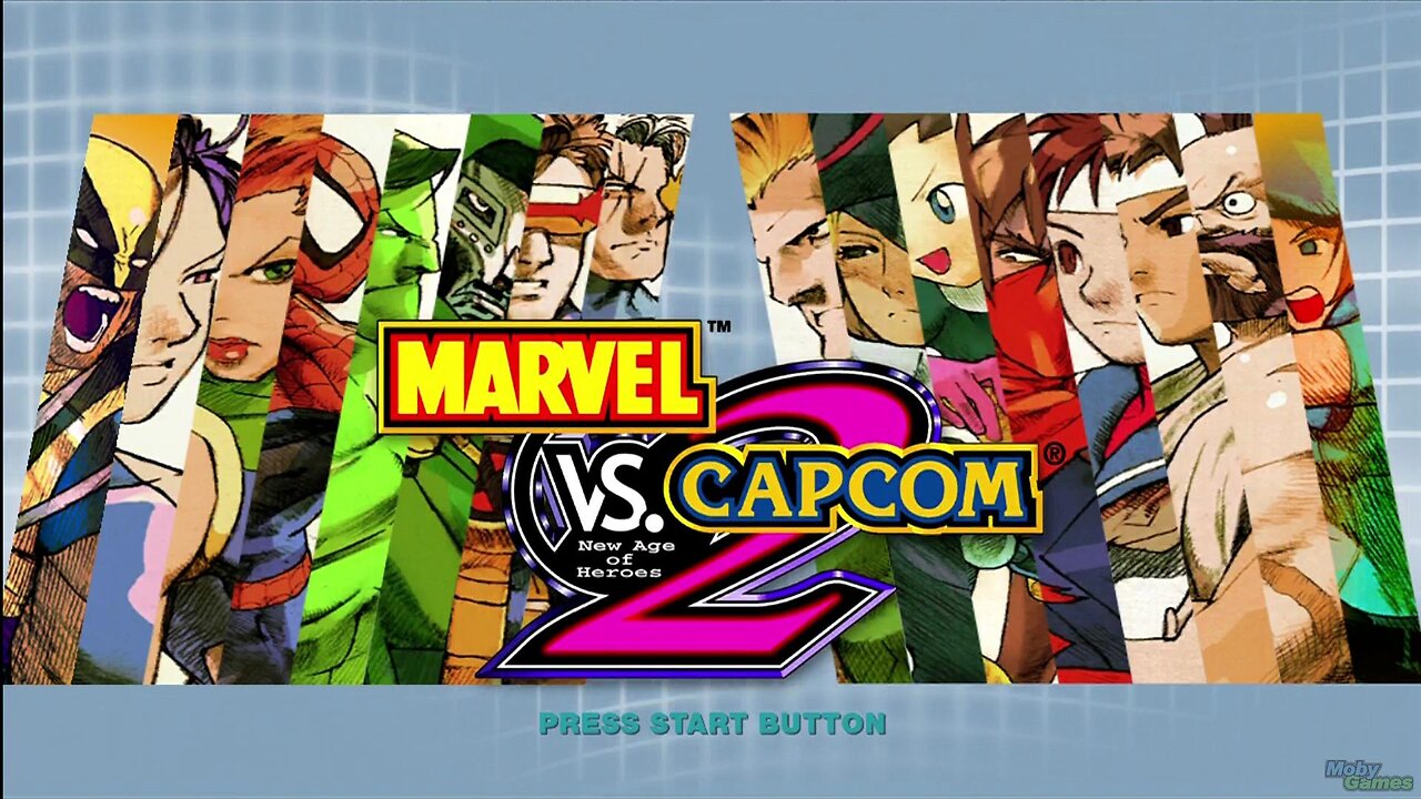 Marvel vs. Capcom 2 arcade playthrough (Cyclops/Captain America/Guile)