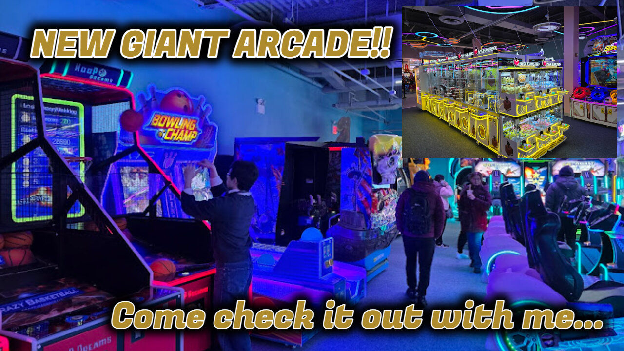 They opened up an arcade around my way | Arcades & Gaming