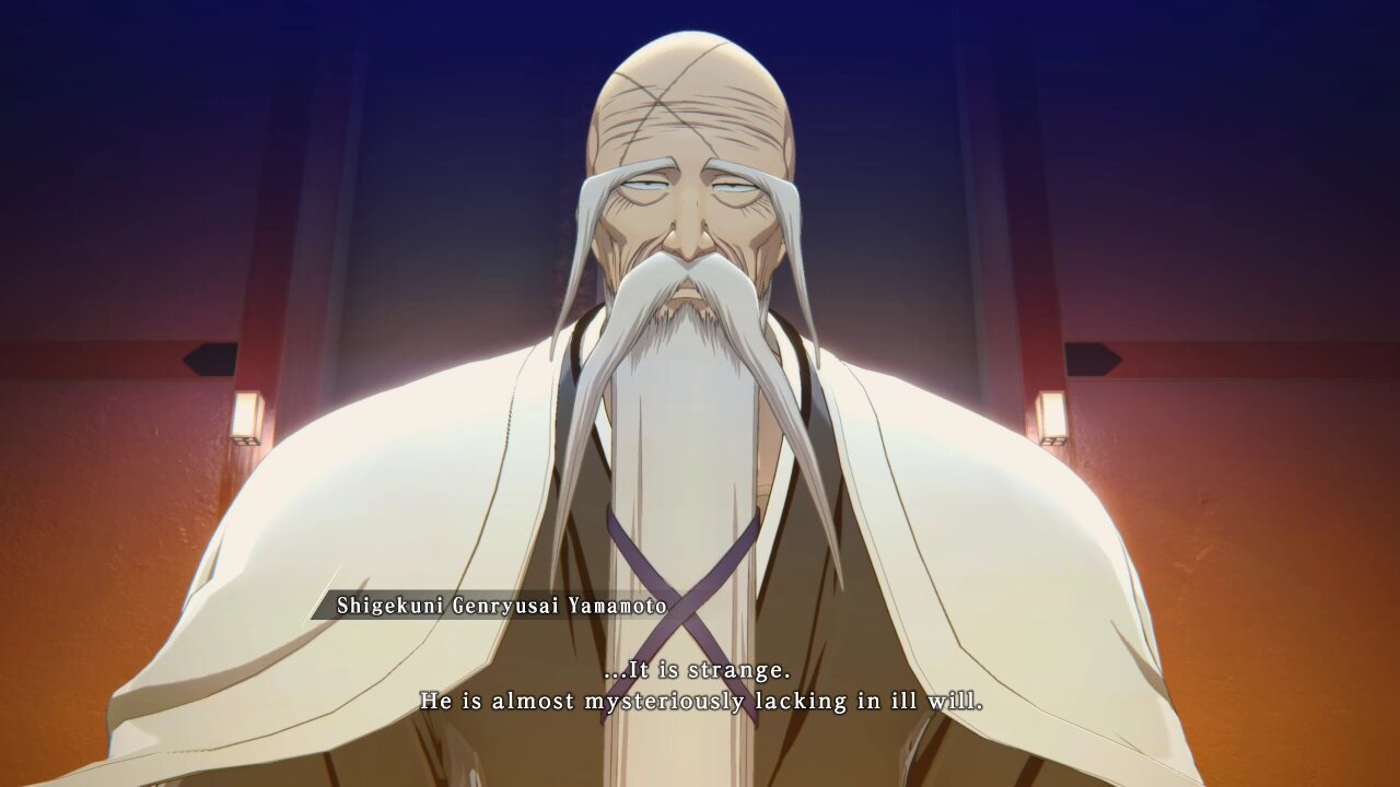 shigekuni genryusai yamamoto secret story all dialogue/cutscenes BLEACH Rebirth of Souls