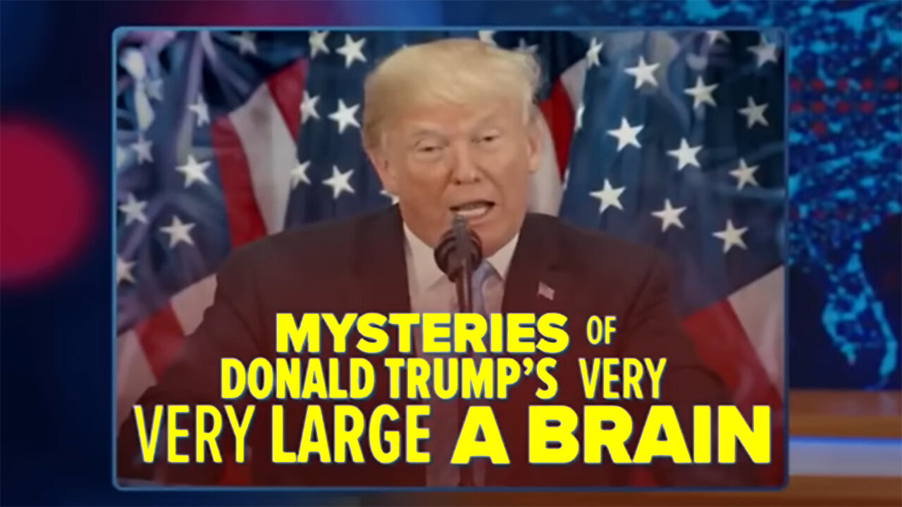 Donald Trump's Big, Beautiful A Brain Takes On The Word "GROCERIES"