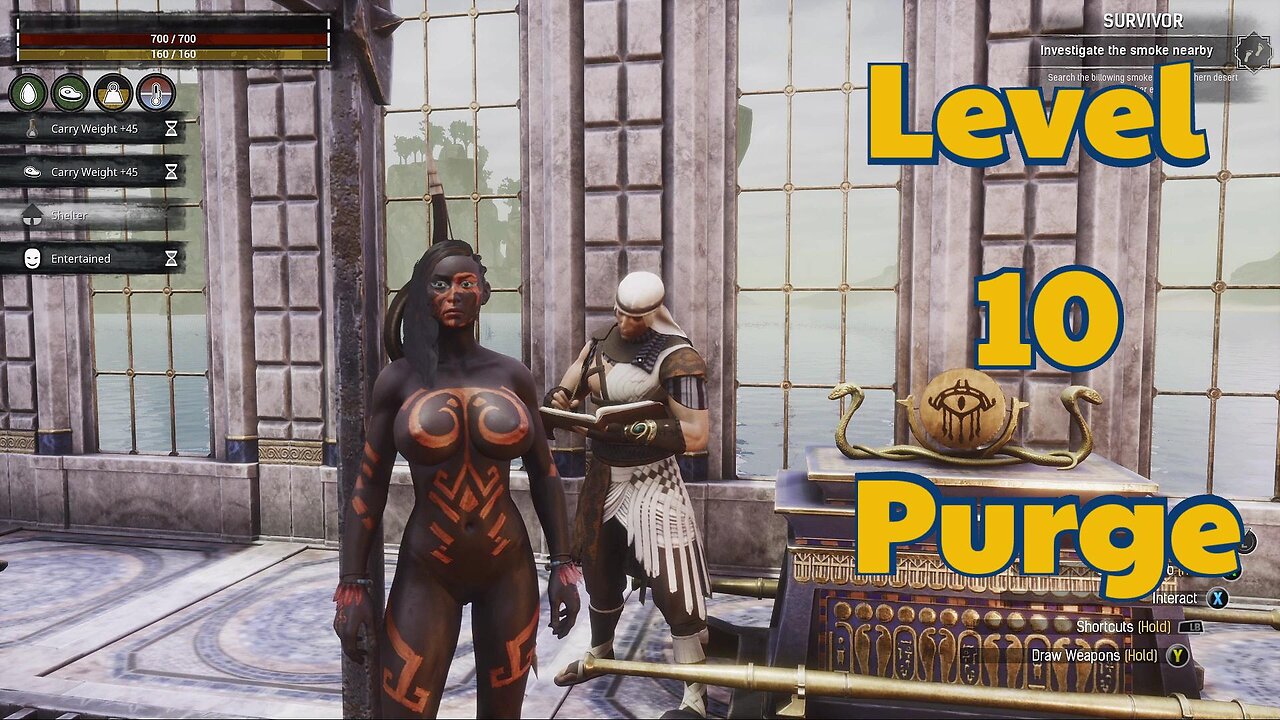 Conan Exiles, Beginners guide, Level 10 purge, Busty, Boobs, breast expansion