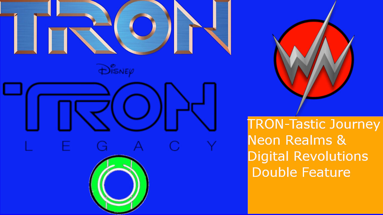 TRON-Tastic Journey: Neon Realms & Digital Revolutions – Double Feature Livestream on Rumble
