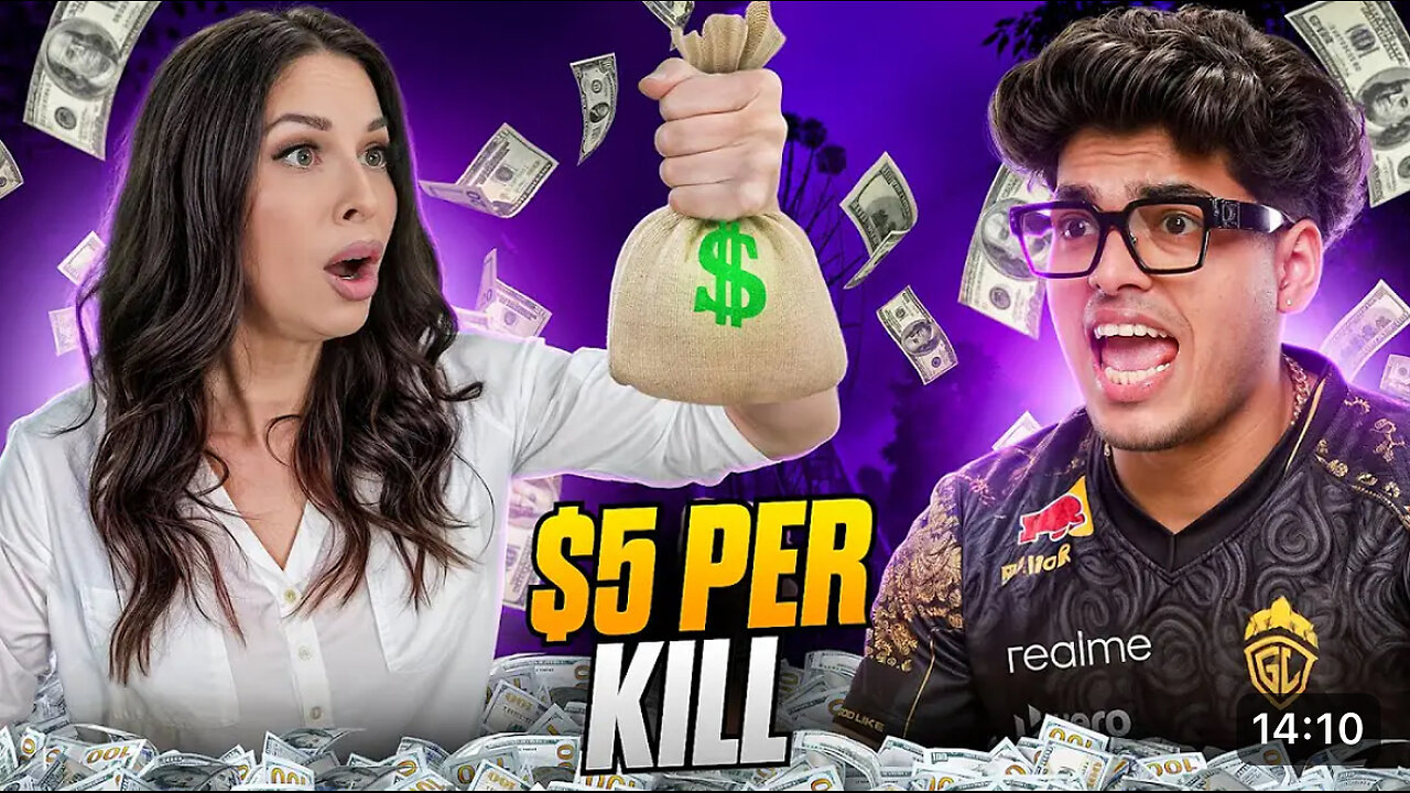 Paying Jonathan Gaming $5 Dollars a Kill