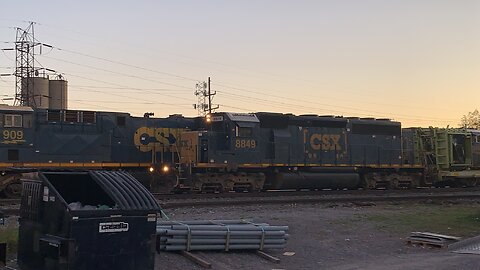 Maintenance Train ready to head out