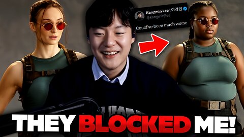 So I made a joke about the new Lara Croft... (the whole internet is pissed)