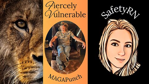 Fiercely Vulnerable tonight a conversation with SafetyRN