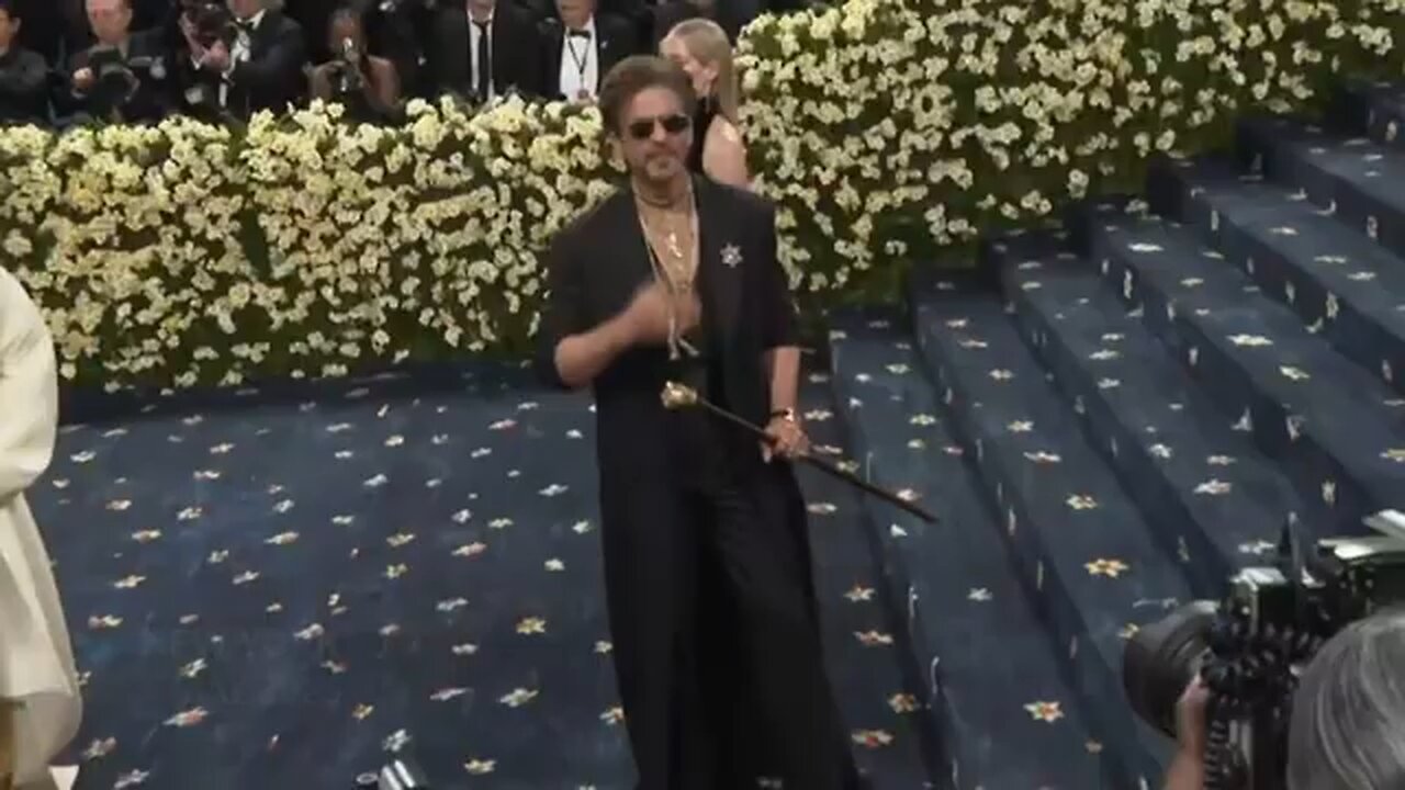 Bollywood megastar Shah Rukh Khan makes Met Gala debut