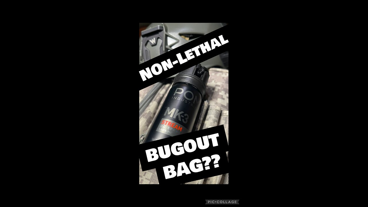 Pepper Spray in your Bugout Bag?