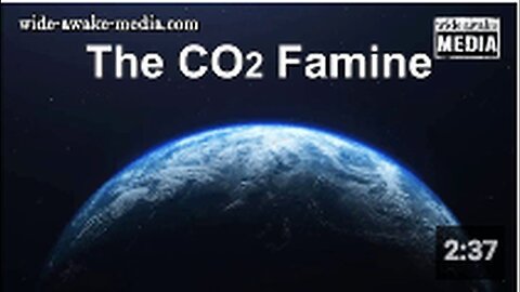 "No Climate Emergency, CO2 Famine Is Real"