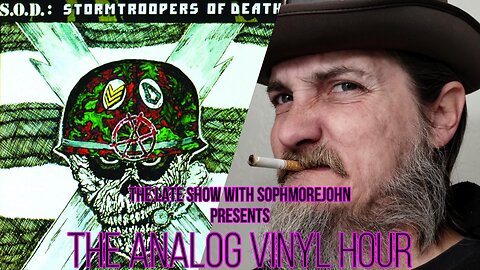 (Live Radio & Chat) Analog Vinyl Hour - Stormtroopers of Death - Speak English or Die (Now Playing)