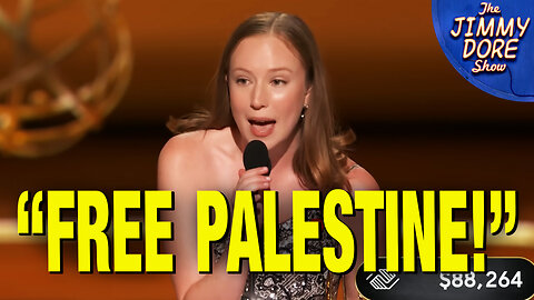 “Free Palestine!” – Emmy Winning Jewish Actress Calls Out Israel!