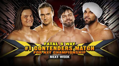 Fatal 4-Way Elimination - #1 Contenders Match (Full Match)
