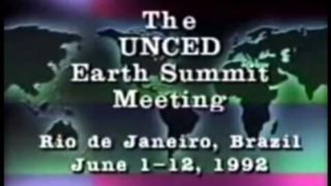 The UNCED Earth Summit Meeting - Rio de Janeiro, Brazil - June 1-12, 1992 by George Hunt