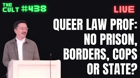 The Cult #438: Queer College Professor Dean Spade: No Prisons, Borders, Cops Or State?
