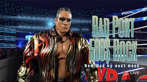Bad Modded Rock vs DX Shawn Michaels in WWE 2K25 Gameplay Madness! | WWE Games Simulation