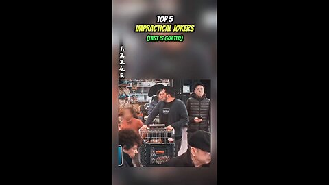 Impractical jokers top 5 moments #shorts #viral #trending #impracticaljokers #funny #comedy #foryou