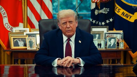 President Trump Addresses Charlie Kirk's Murder From The Oval Office