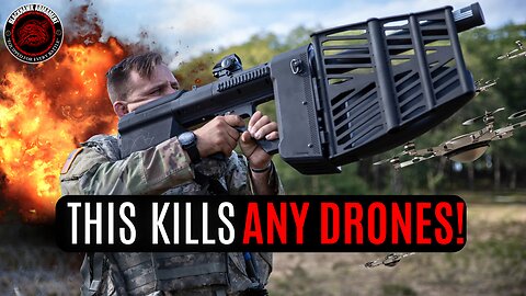 This Secret Weapon That Kills Drones Before They Strike!