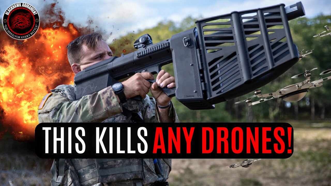 This Secret Weapon That Kills Drones Before They Strike!