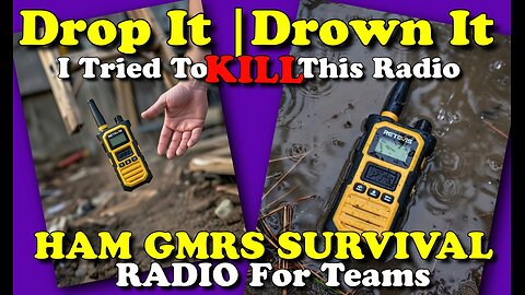 I tried to destroy this radio, For Science