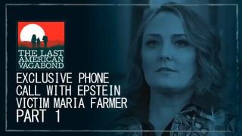 'I was a servant because I was White' - Jewish Supremacy - Maria Farmer (Epstein Victim)