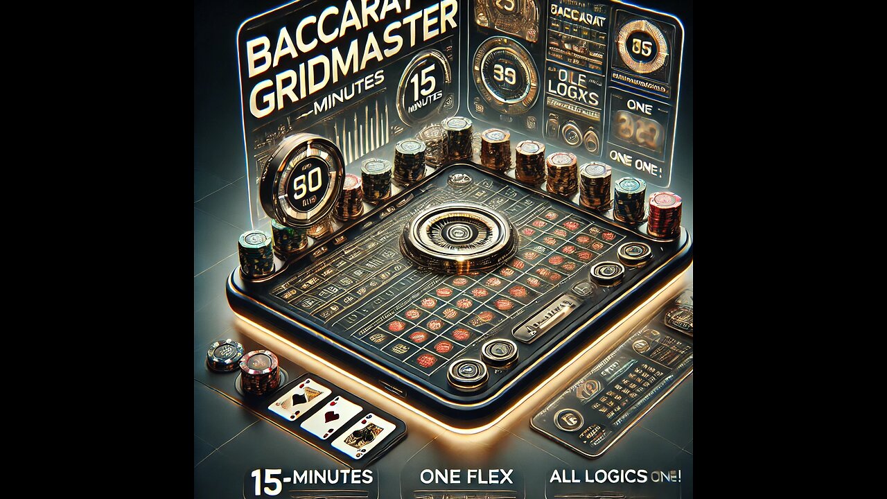 🔥 Baccarat GridMaster – 15 Minutes of Full Flex Domination! One App, All Logics in ONE! 🔥