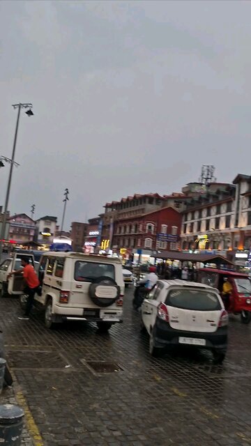 Clock Tower | Lalchow Srinagar | washed in Rain