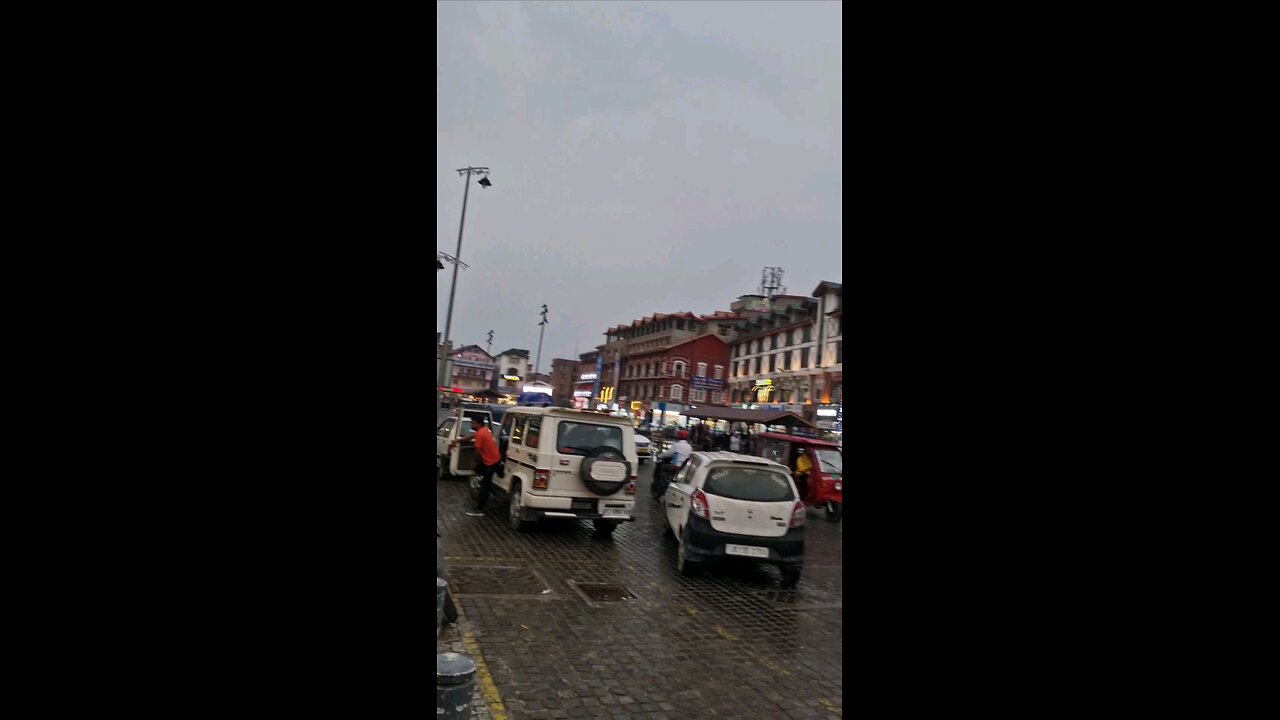 Clock Tower | Lalchow Srinagar | washed in Rain