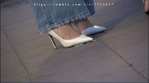 Candid high heel cig crush 2025 July