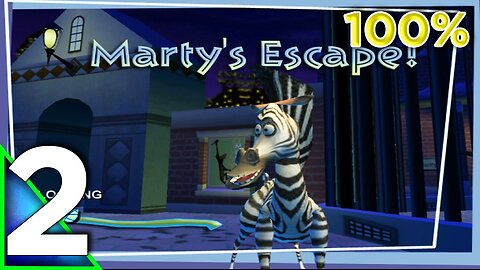 Madagascar Marty's Escape PS2 100% Playthrough