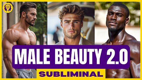 ★MALE BEAUTY 2.0★ Most Attractive, Handsome, Masculine Man! - SUBLIMINAL Visualization 🎧