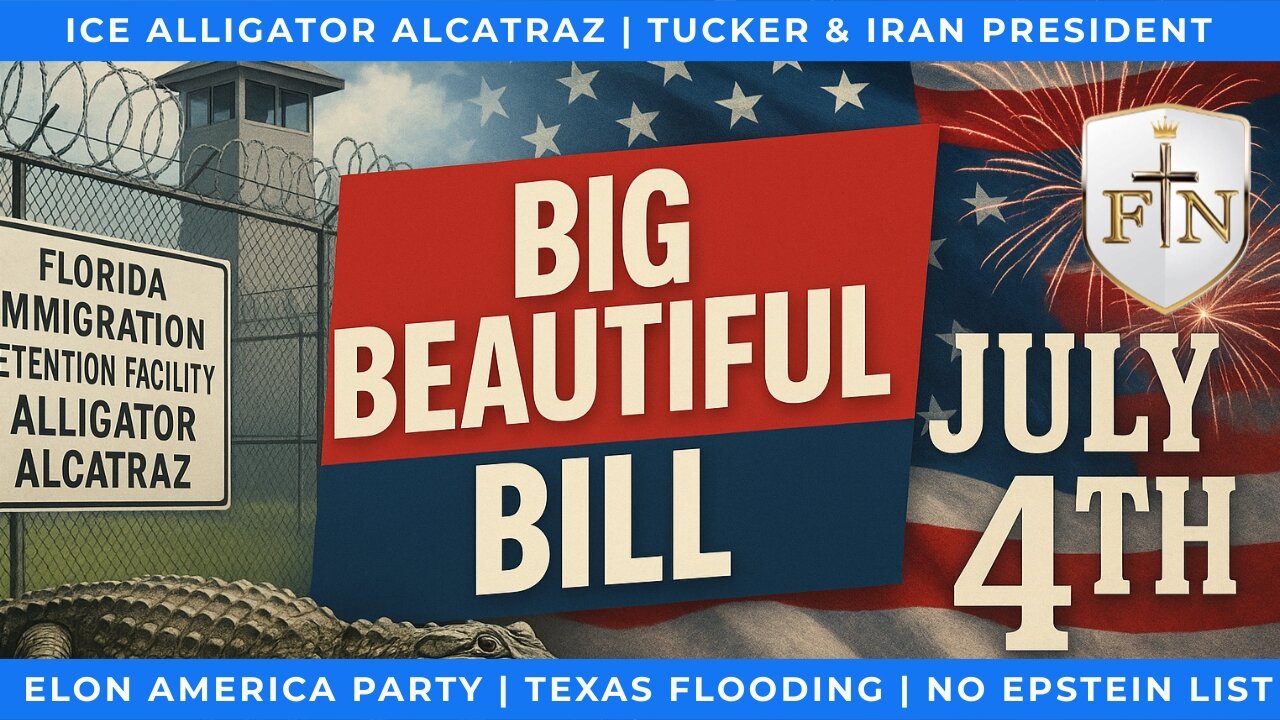 NO EPSTEIN CLIENT LIST EXISTS? | ICE ALLIGATOR ALCATRAZ | TUCKER & IRAN PRESIDENT | FAITH THE NATION