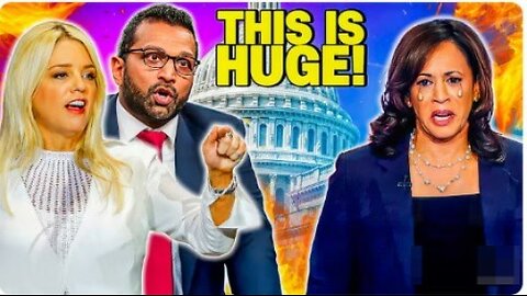 BREAKING: Kamala Harris FROZEN as Kash Patel & Pam Bondi Deliver Career-Crushing News!