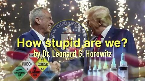 "Understanding Our Neglect Towards Divine & CIA Insights: Lessons from Dr. Leonard G. Horowitz"