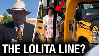 Male school bus driver dresses as little girl, labels bus 'Lolita Line'