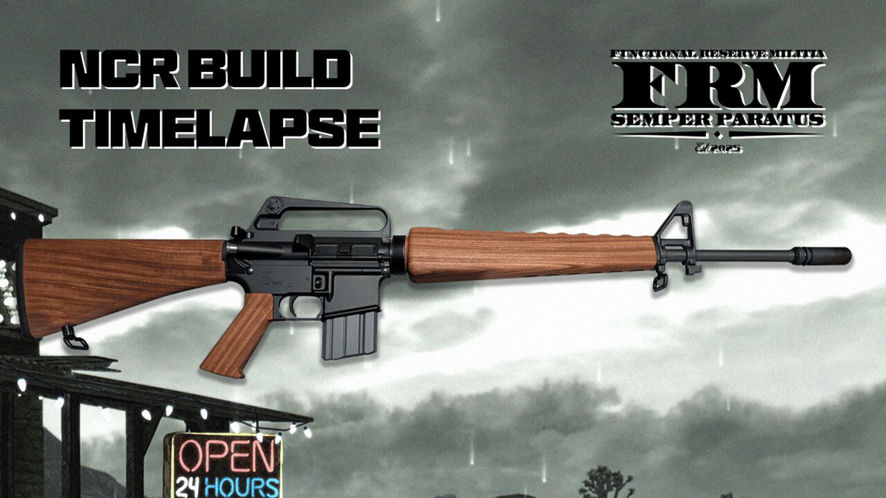 NCR Service RIfle Build Timelapse