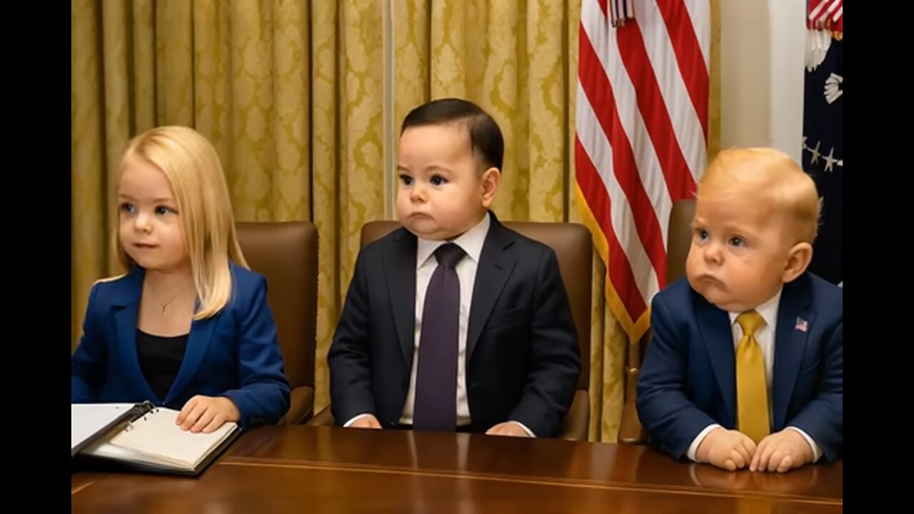 BABY Trump and Bondi: "STOP ASKING Questions About Epstein!"
