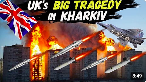 RUSSIA has BLOWN to BITS Kharkiv Pharmaceutical Academy along with British Senior Military Advisers
