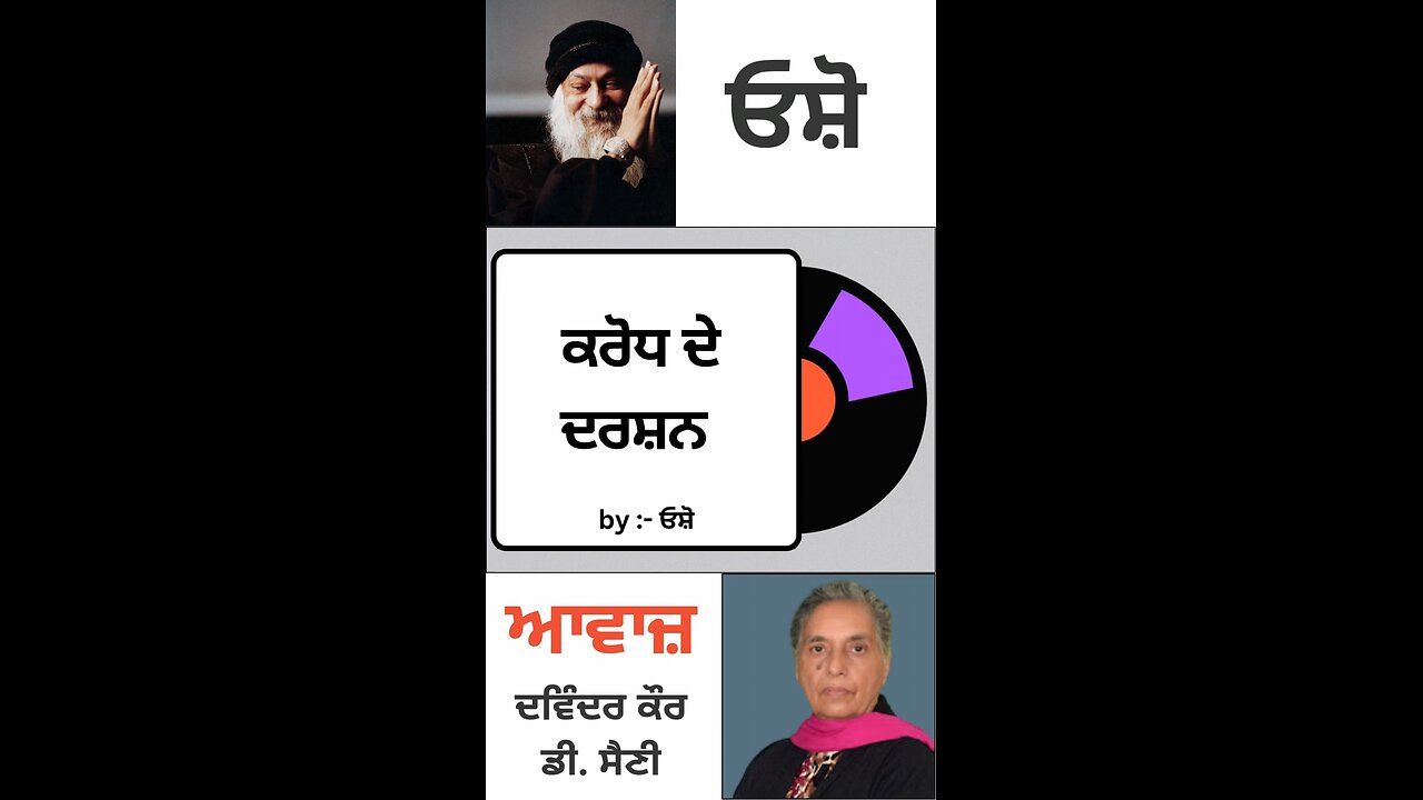 ਕਰੋਧ ਦੇ ਦਰਸ਼ਨ | By : ਓਸ਼ੋ