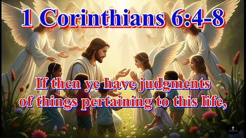 1 Corinthians 6:4-8, set them to judge who are least esteemed in the church.