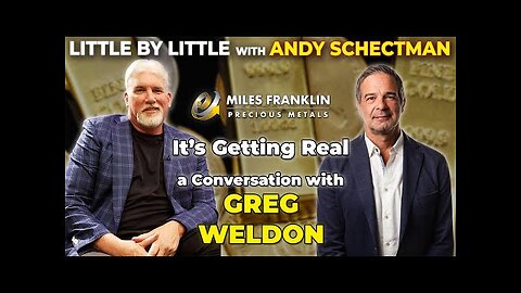 Its Getting Real - A Conversation with Greg Weldon