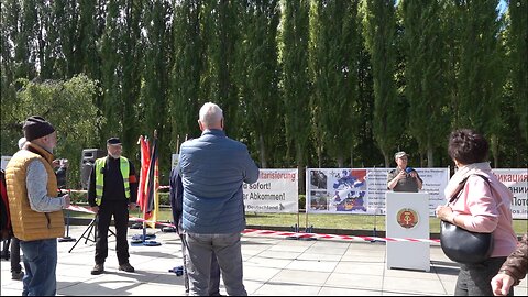 Wer in der BRD wählt, wählt den Krieg! Die #BRD ist NICHT Deutschland! Tag des Sieges Berlin-Treptow