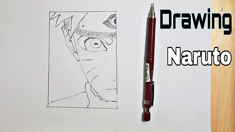 how to draw naruto face step by step
