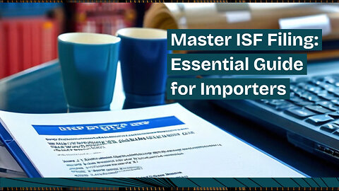 Mastering ISF Filing: The Essential Guide for Importers and Customs Clearance